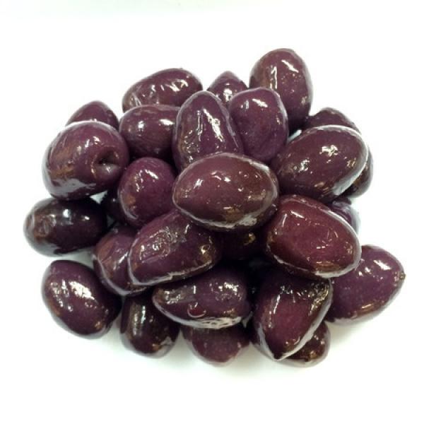 Conserva de azeitona preta sem caroço - 100g