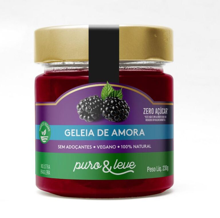 Geleia de Amora 230g - puro&leve